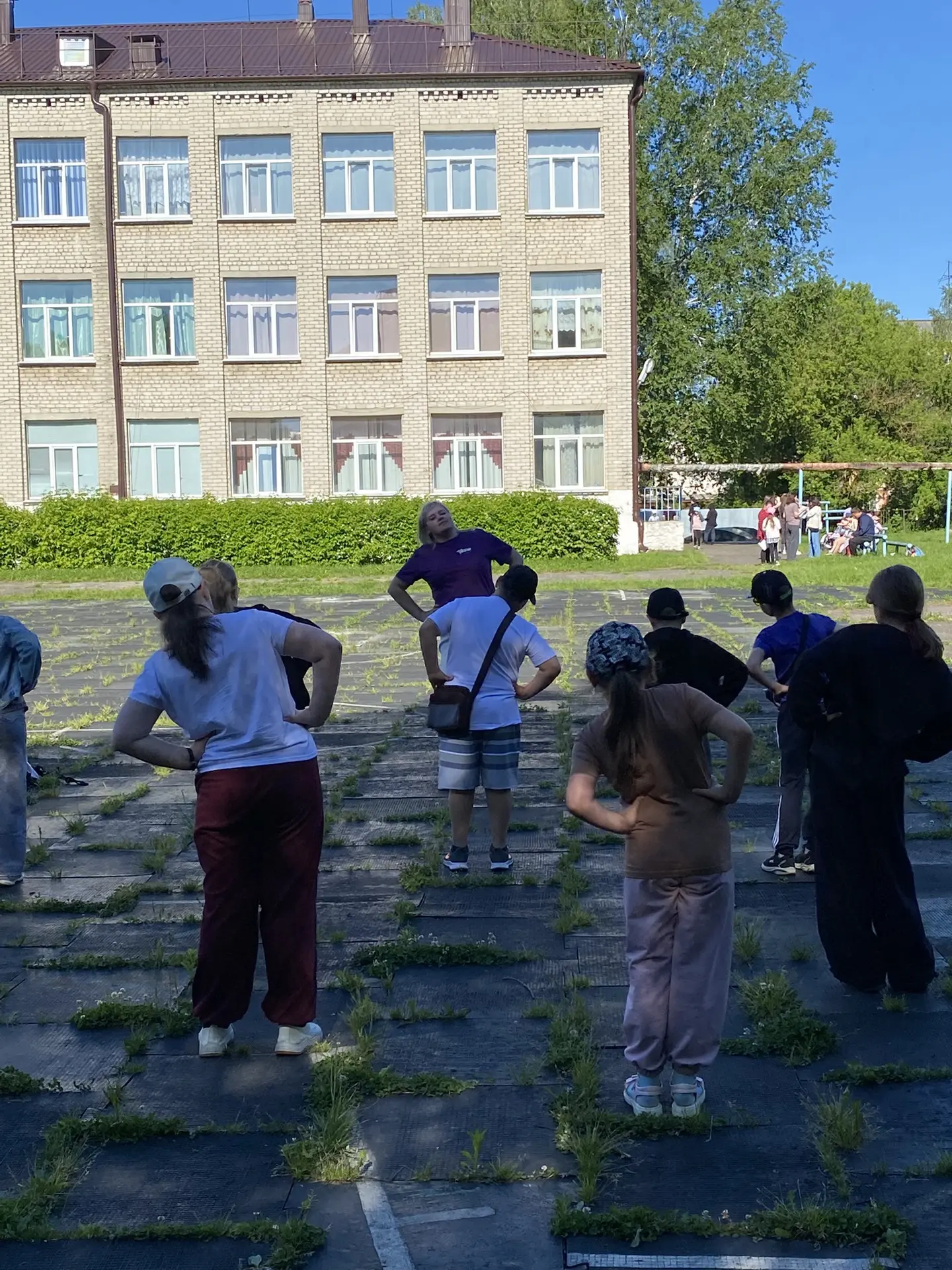 Сегодня прошёл 2 день пришкольного лагеря.