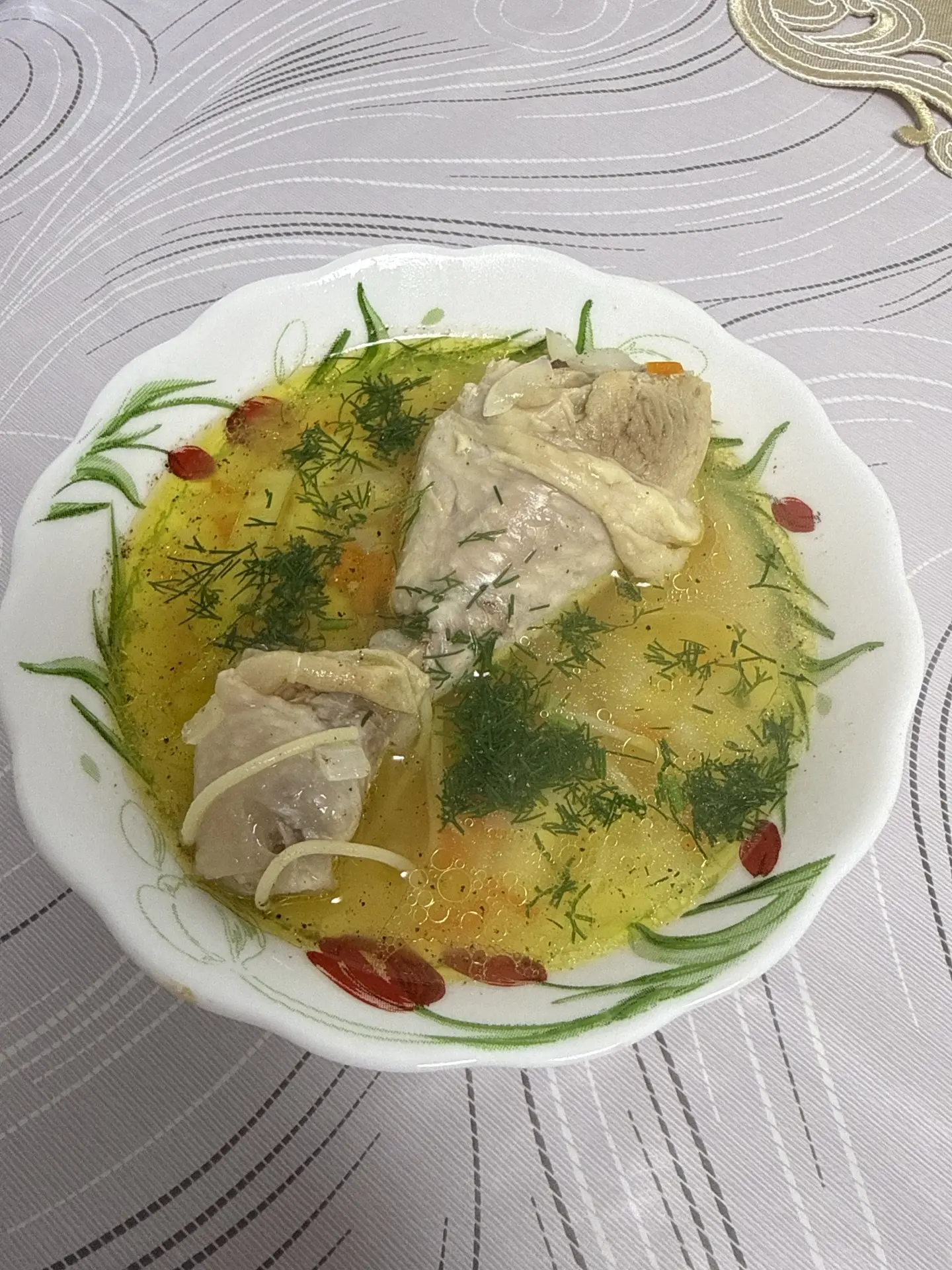 Куриный супчик для детей