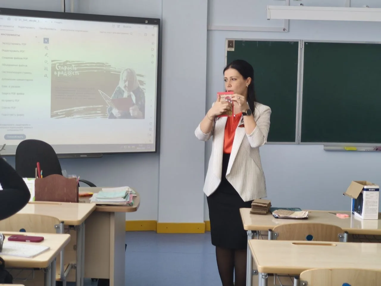 🎖️ Акция «Внуки по переписке»: тепло сердец к 9 Мая  📝 Алгоритмовцы вместе с советником директора по