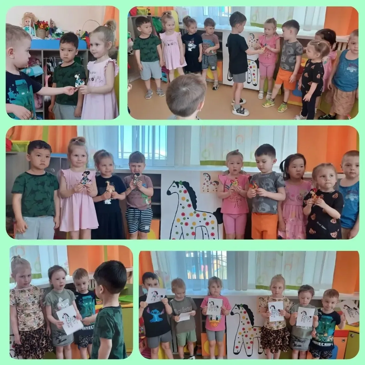 🎨 Промежуточный результат ФИП: знакомство с дымковской игрушкой в детском саду