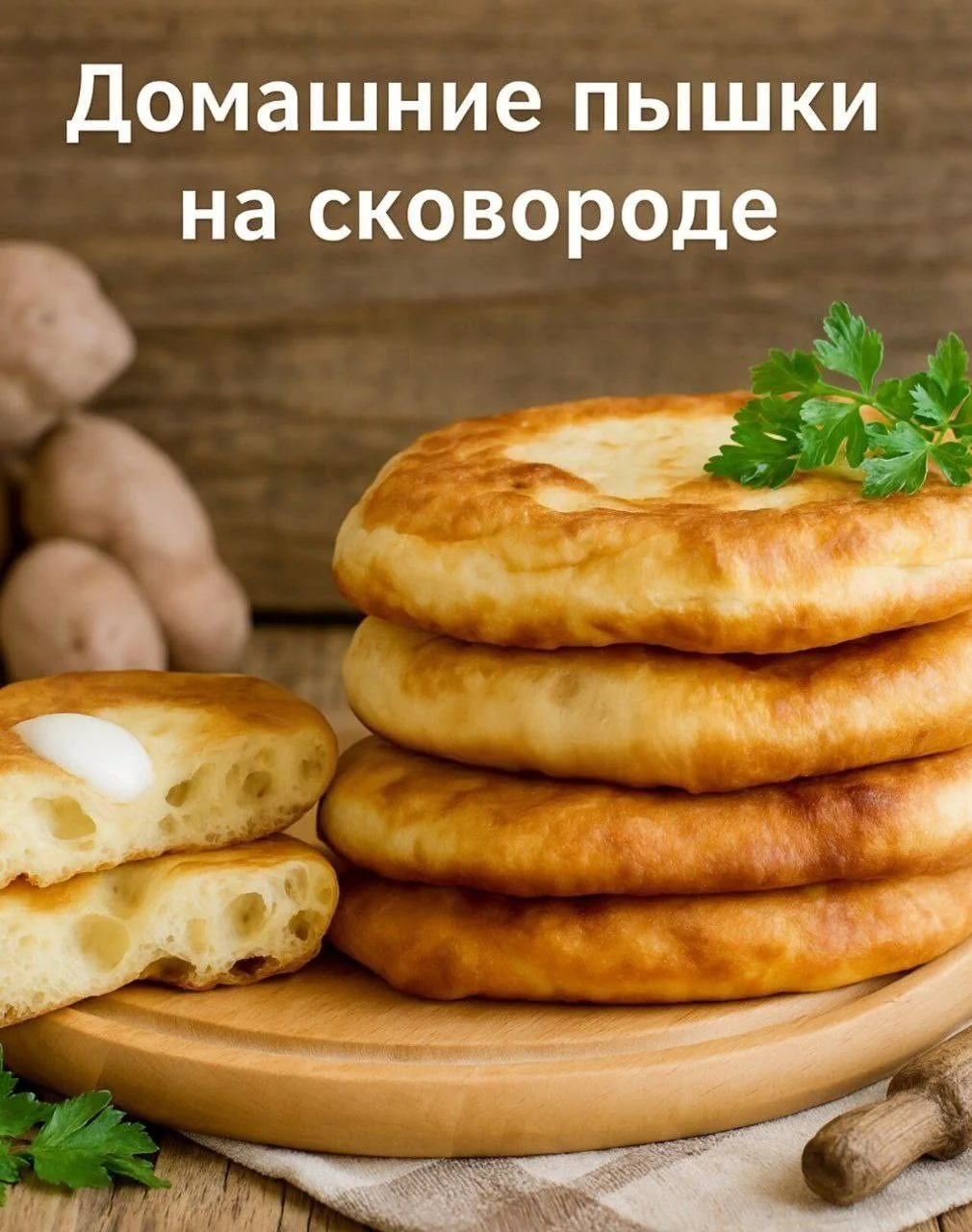 🍞 Домашние пышки 💛