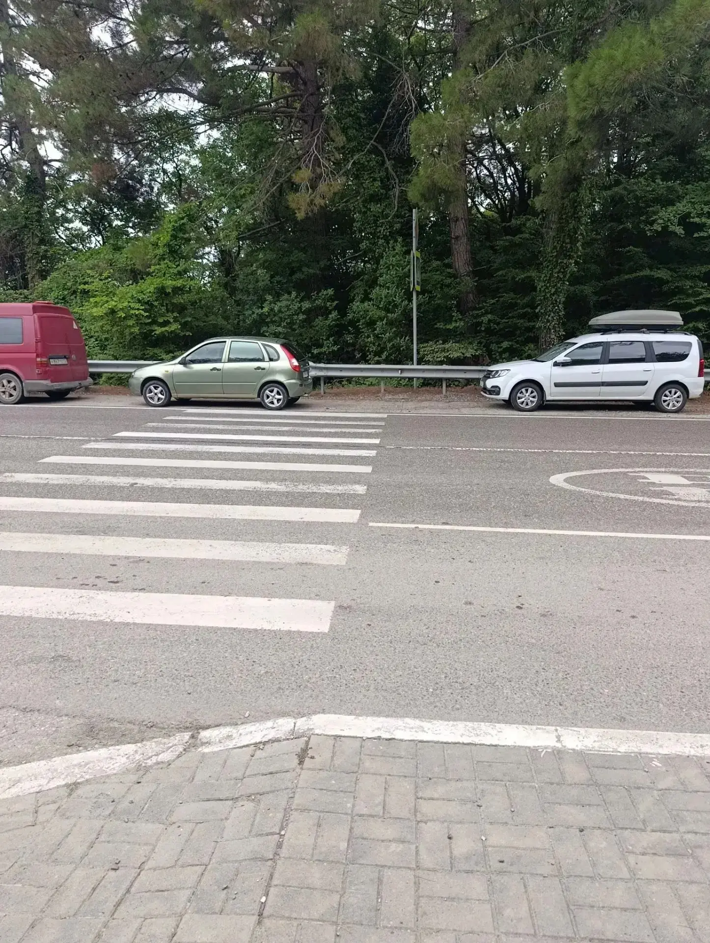 ⚠️ Жители Лазаревского бьют тревогу из-за опасного пешеходного перехода в районе остановки «Лесничес