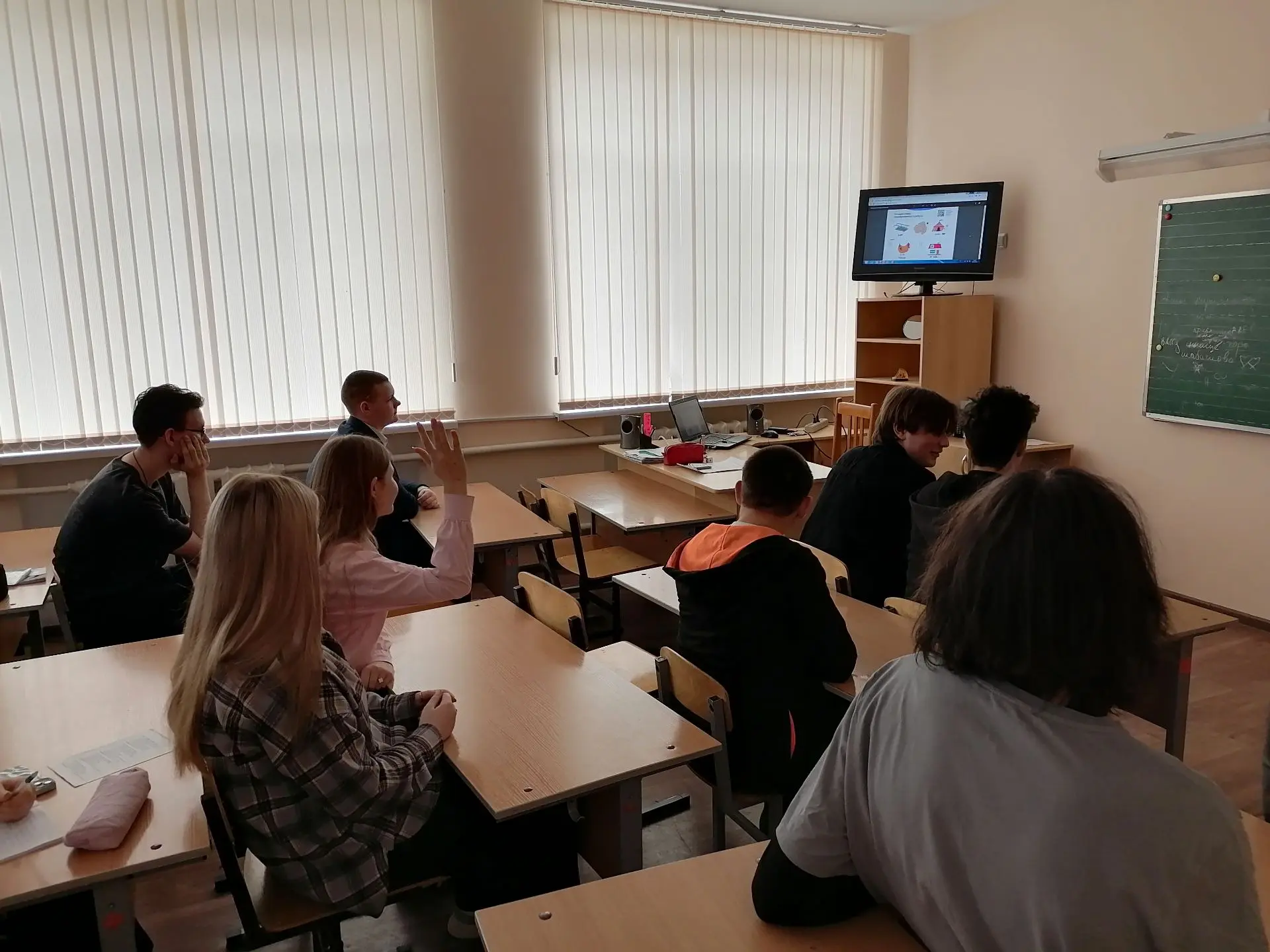 В школе в течение месяца проходили  мероприятия в рамках Всероссийской просветительской эстафеты "Мо