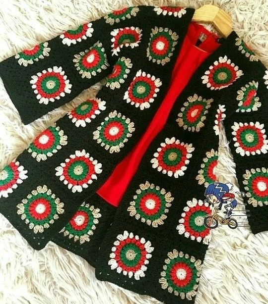 Кардиганы из квадратов❗