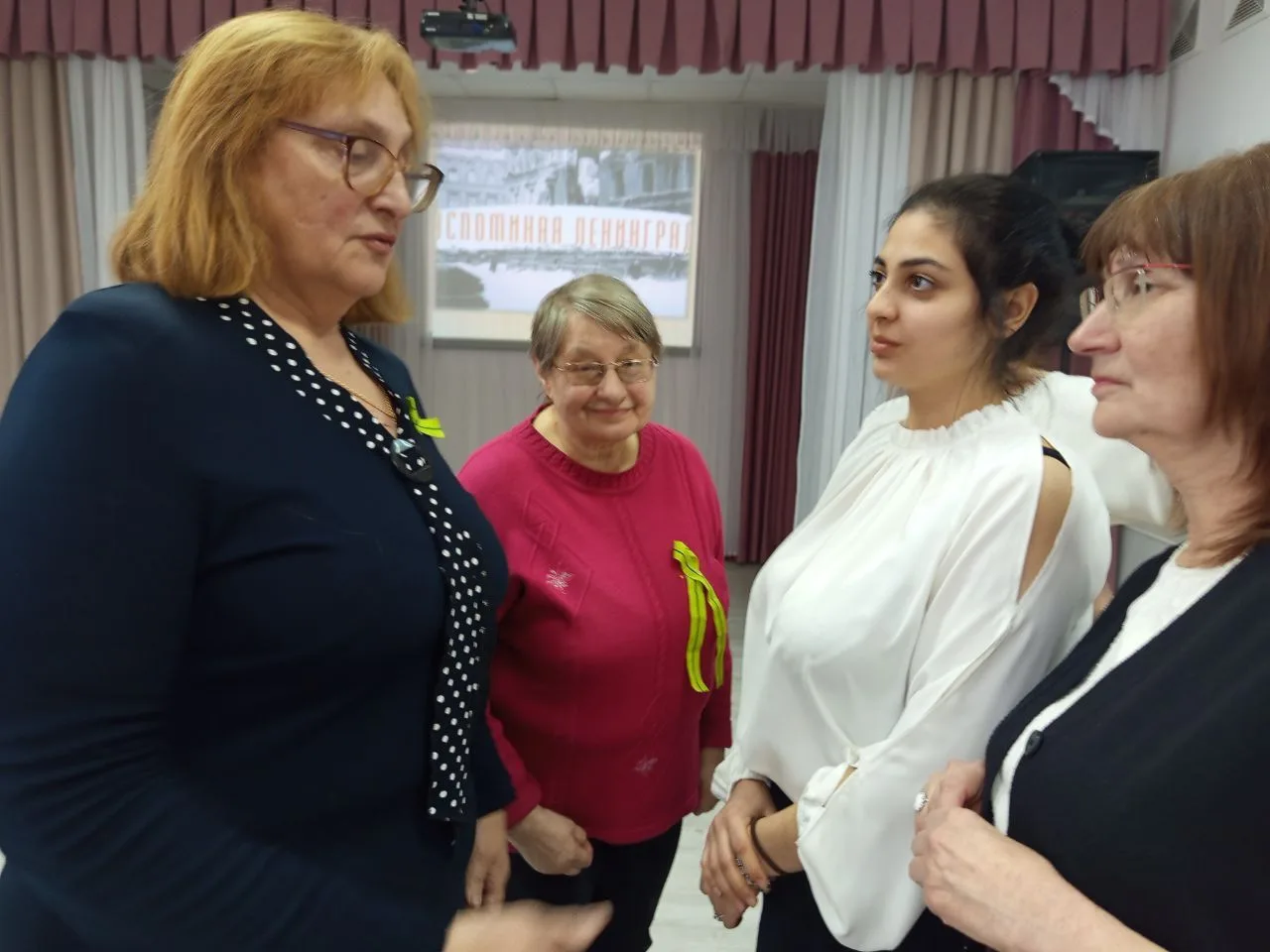 Встреча с жителями блокадного Ленинграда: память, мужество, благодарность 12 февраля состоялась трог