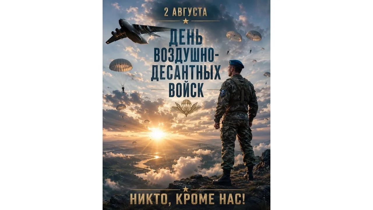 🌟Сегодня отмечается День Воздушно-десантных войск!