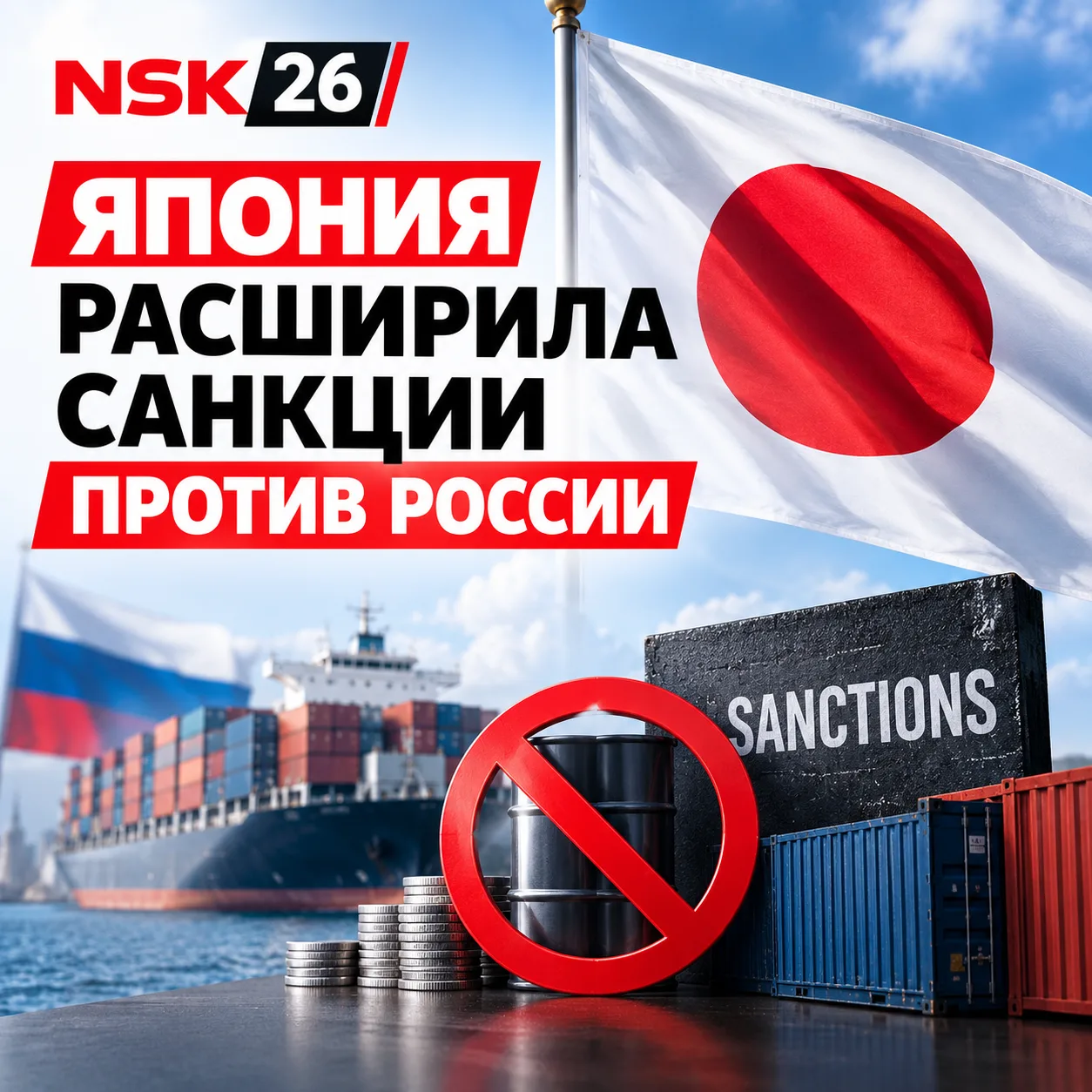⚡️ Япония расширила санкции против России