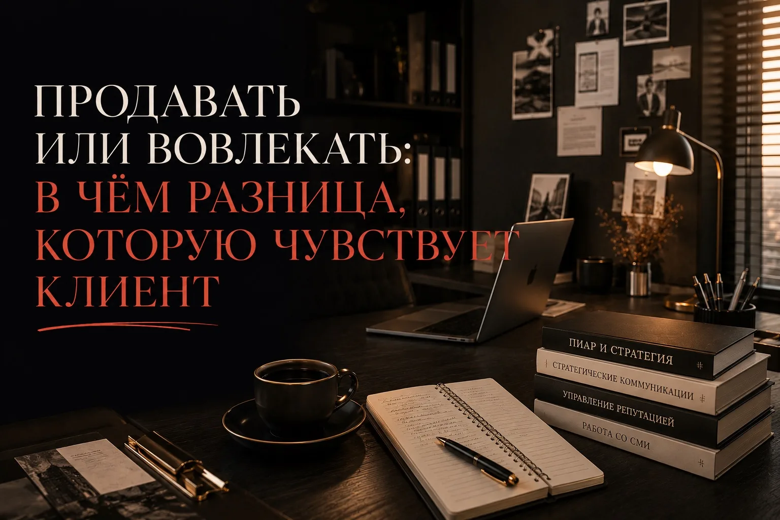 20 лет в пиаре научили меня одному: продавать и вовлекать (а вы думали как расшифровыва...