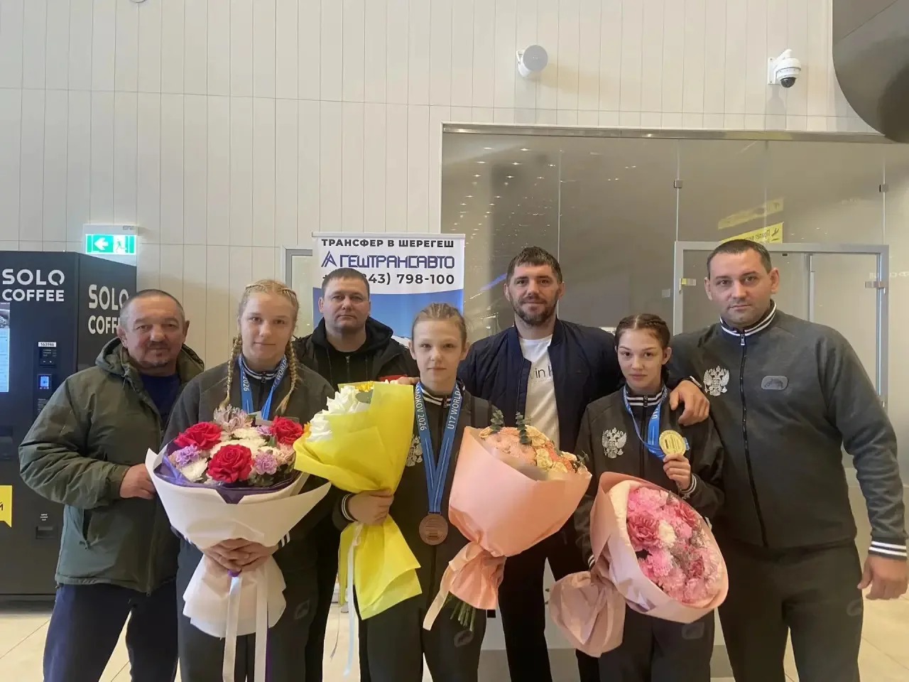 Новокузнецк тепло встречает героинь ЧЕМПИОНАТА ЕВРОПЫ ДО 17 ЛЕТ по спортивной борьбе!