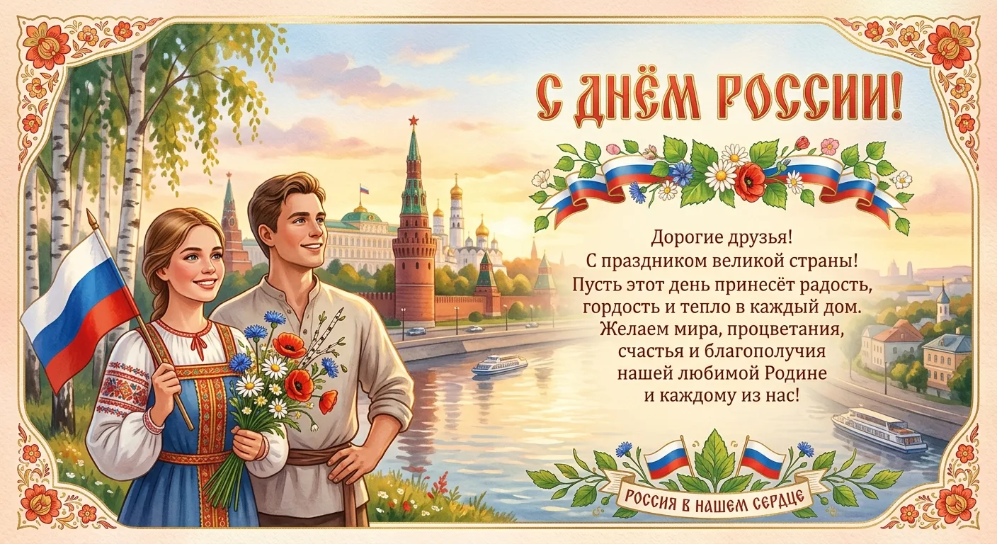 Друзья, поздравляю с Днём России! Процветания и побед нашей любимой стране! 🇷🇺

А нам всем побольш