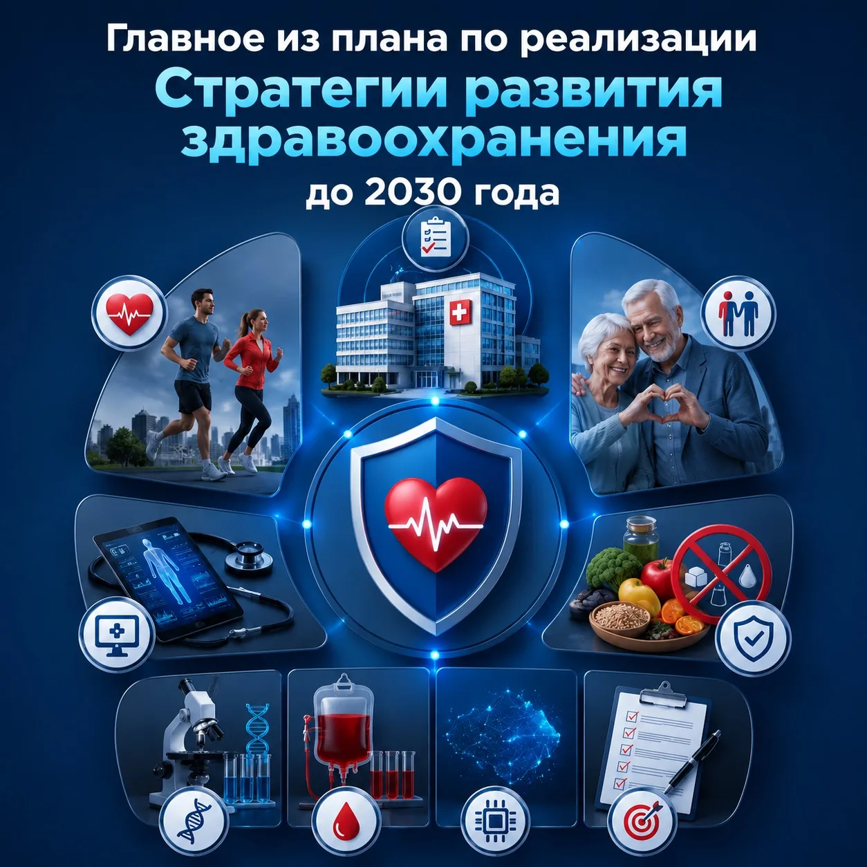 🏥 Правительство утвердило план реализации Стратегии развития здравоохранения до 2030 года