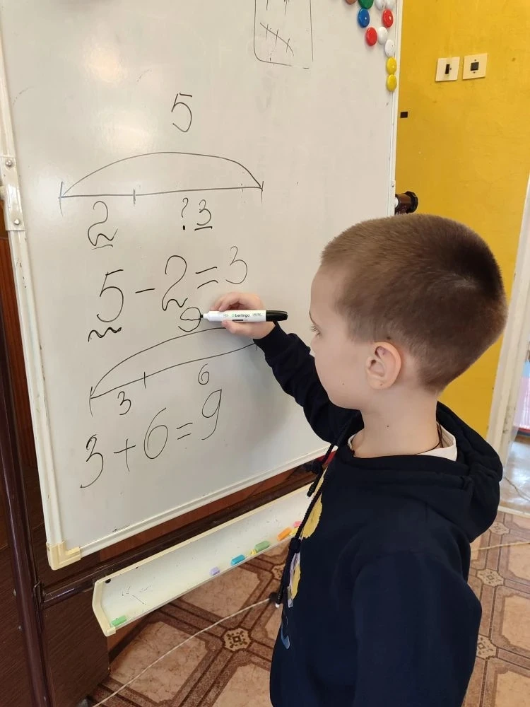 Дошкольное отделение: детский сад " Осинка". Воспитанники подготовительных к школе групп, посещающие
