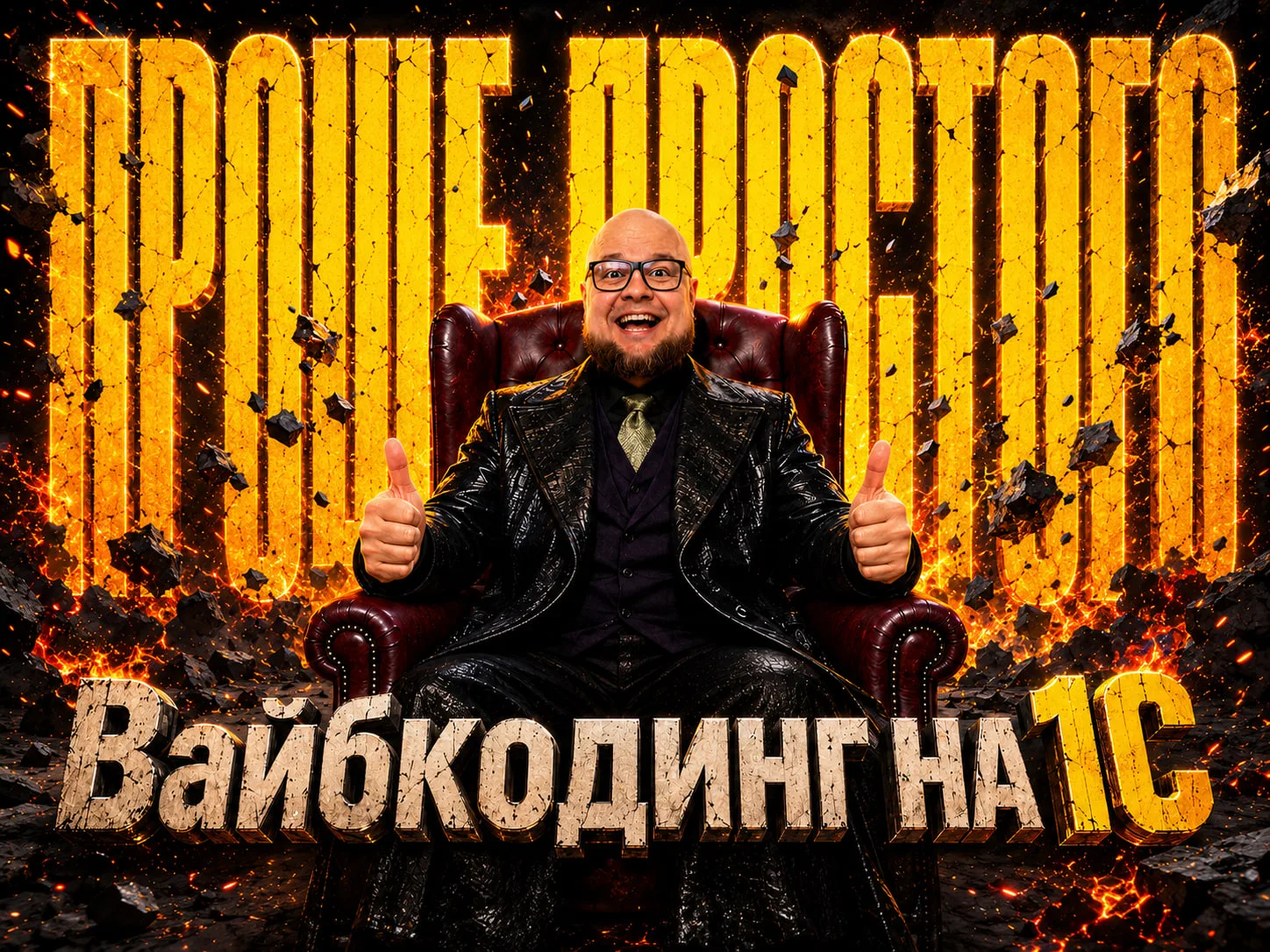 ⭐️   Решил провести интенсивный мастер-класс в Иркутске. Кто готов к митапу «Вайбкодинг на 1С — прощ