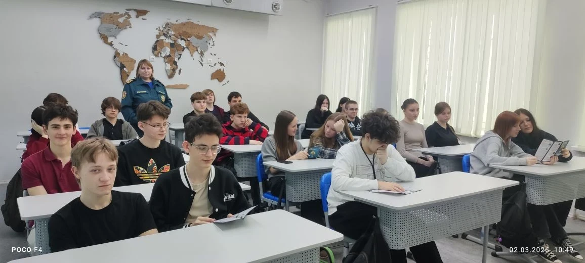 🔺1 марта - Международный день гражданской обороны. К этому событию в школе проходил урок ОБЖ, на кот