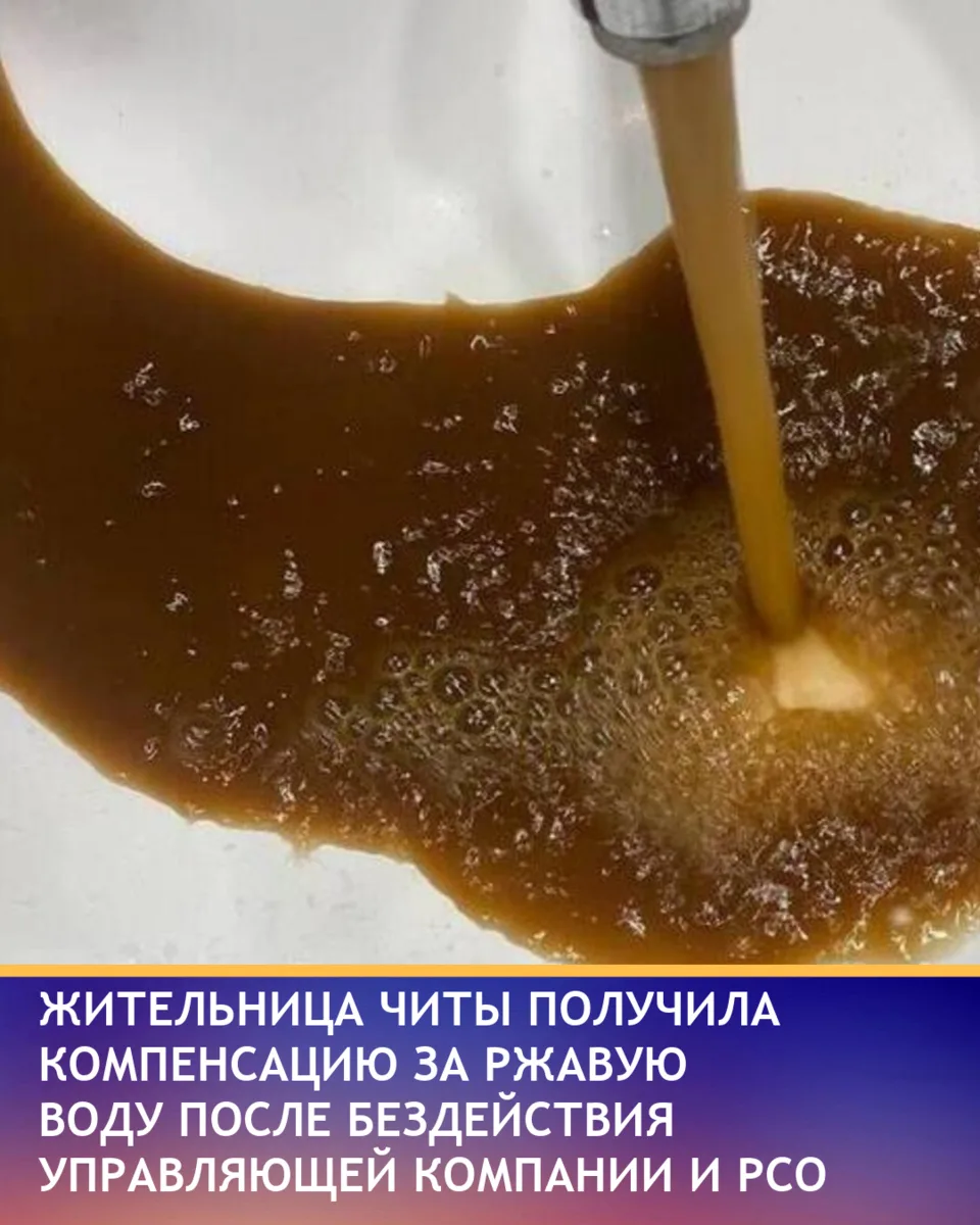Жительница Читы отсудила компенсацию с управляющей компании и ресурсоснабжающей организации за неско