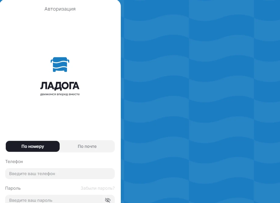 Восстановлена работоспособность отправки кодов для восстановления пароля в "Ладоге".