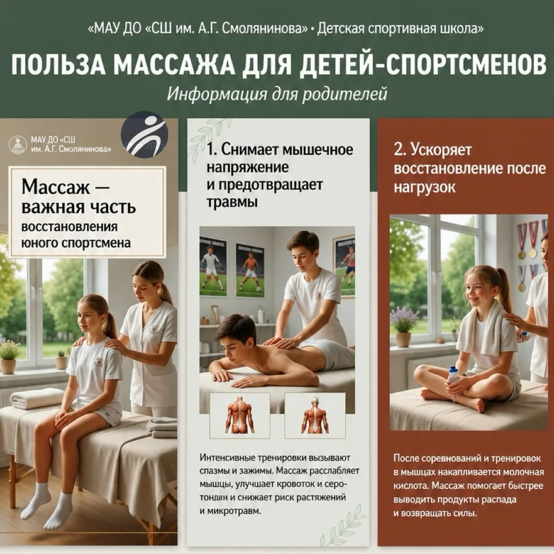 📢 Забота о маленьких чемпионах: Почему детский массаж так важен для юных спортсменов? 📢

Дорогие р