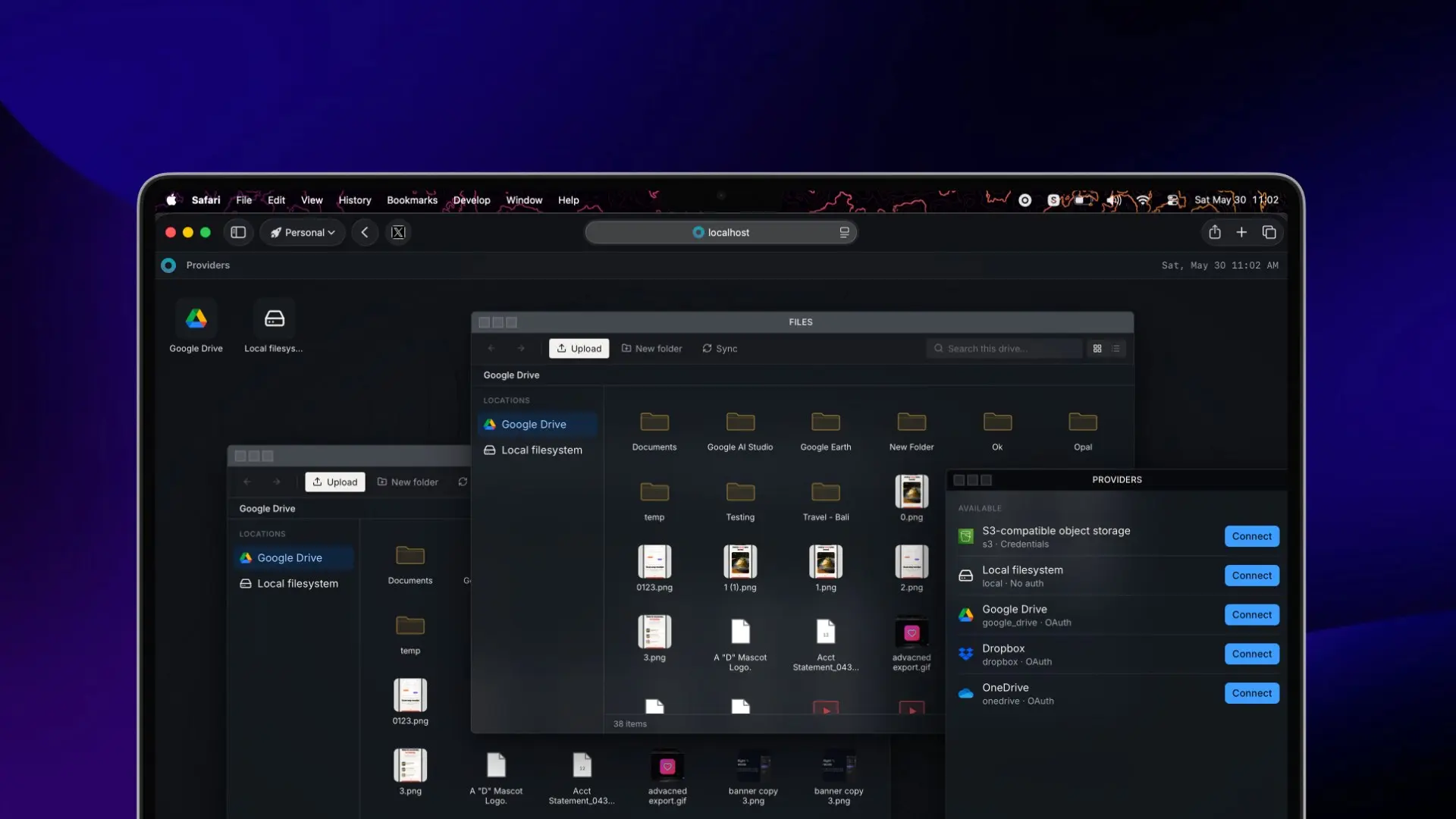 drivebase

Drivebase — это саморазмещаемый файловый менеджер, позволяющий объединить управление файл