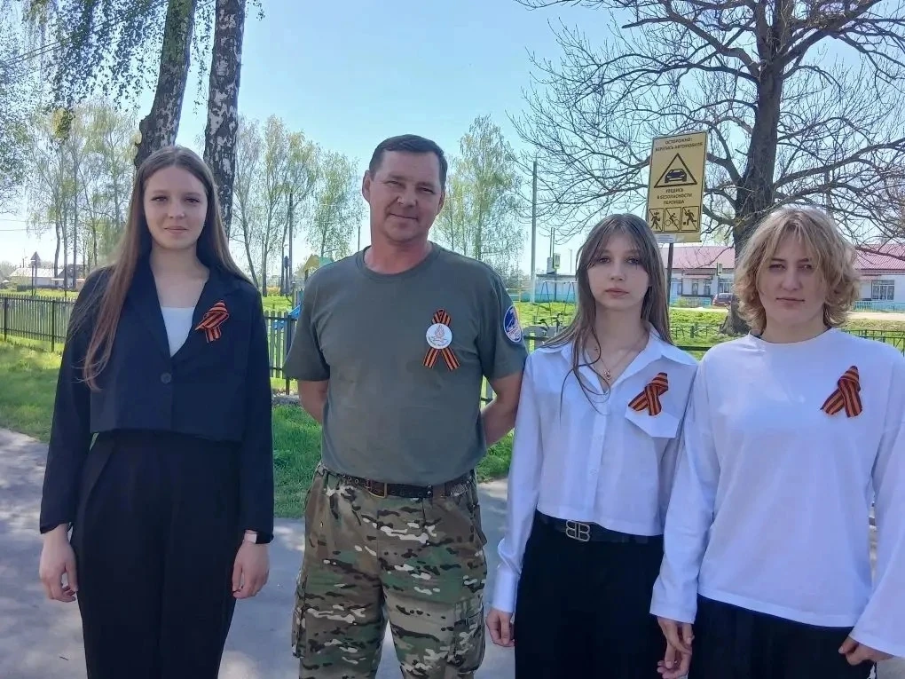 💫В преддверии празднования Дня Победы в школах Клинцовского района стартовала Всероссийская акция «Г