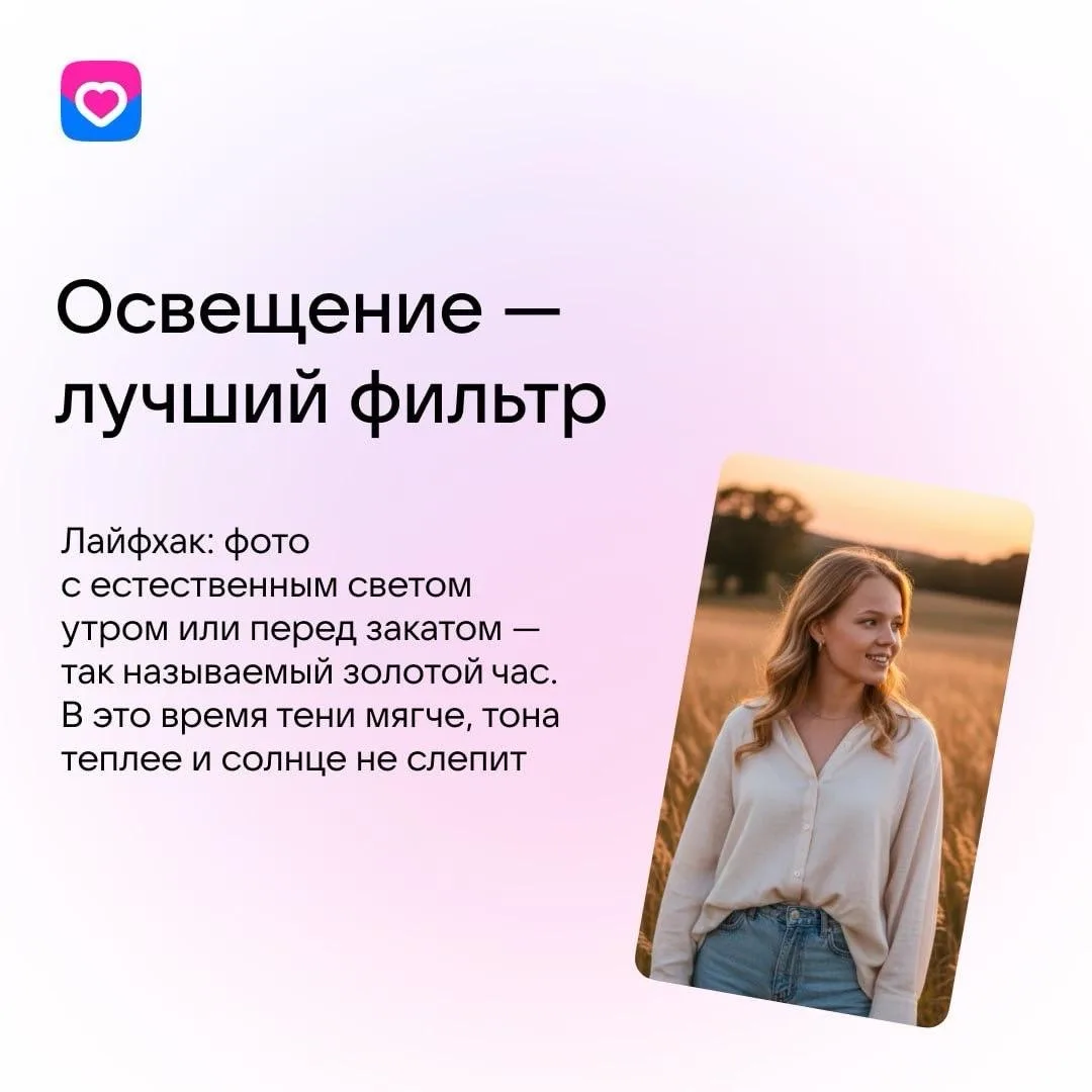 Вы можете быть невероятно интересным человеком — но если фото не передаёт вашу энергию, шанс на взаи