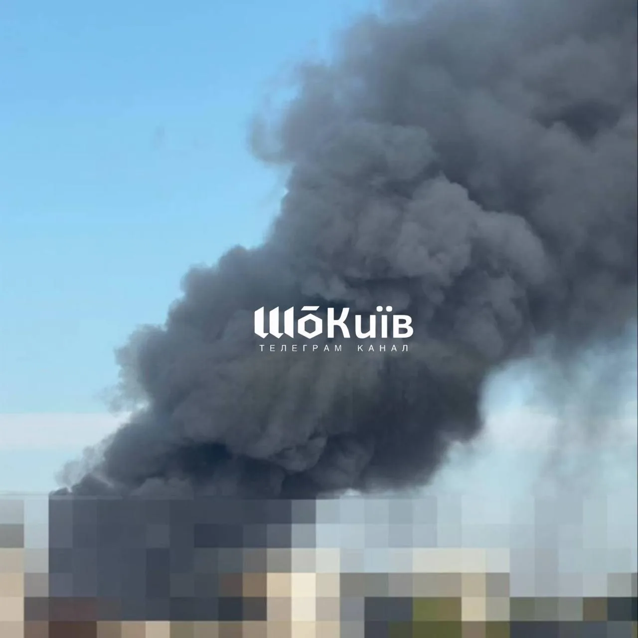 Нанесëн удар по строительному супермаркету «ОЛДИ» в Киеве.