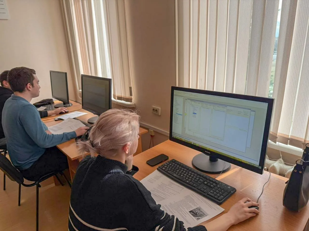 🏫 В СКГМИ (ГТУ) состоялся региональный этап олимпиады 1С  📱На кафедре «Информационных технологий и с