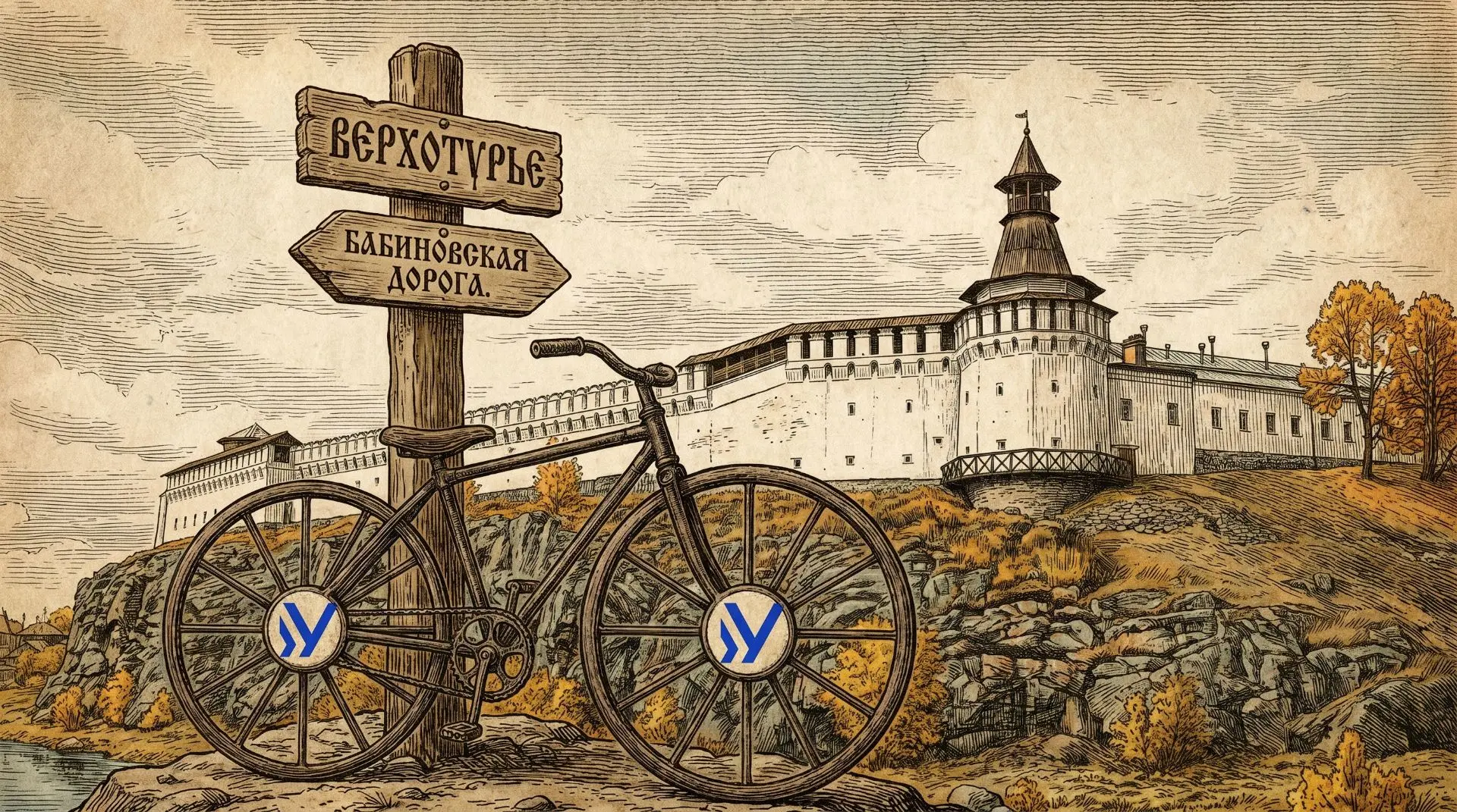 🏛 Верхотурье: город, где изобрели велосипед и придумали уральскую логистику

Мало кто знает, но по 