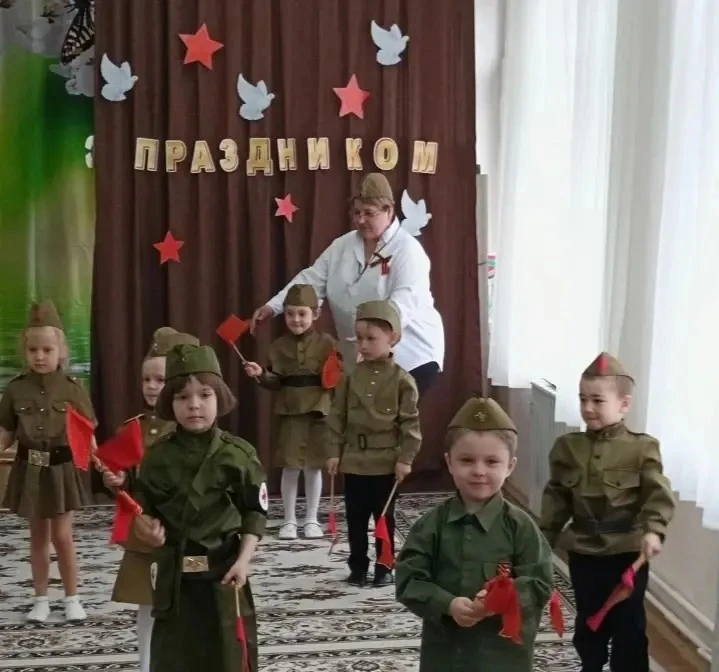 ДОШКОЛЬНИКИ О ПОБЕДЕ   🔥В преддверии Дня Победы в дошкольных отделениях нашей большой школы царила а