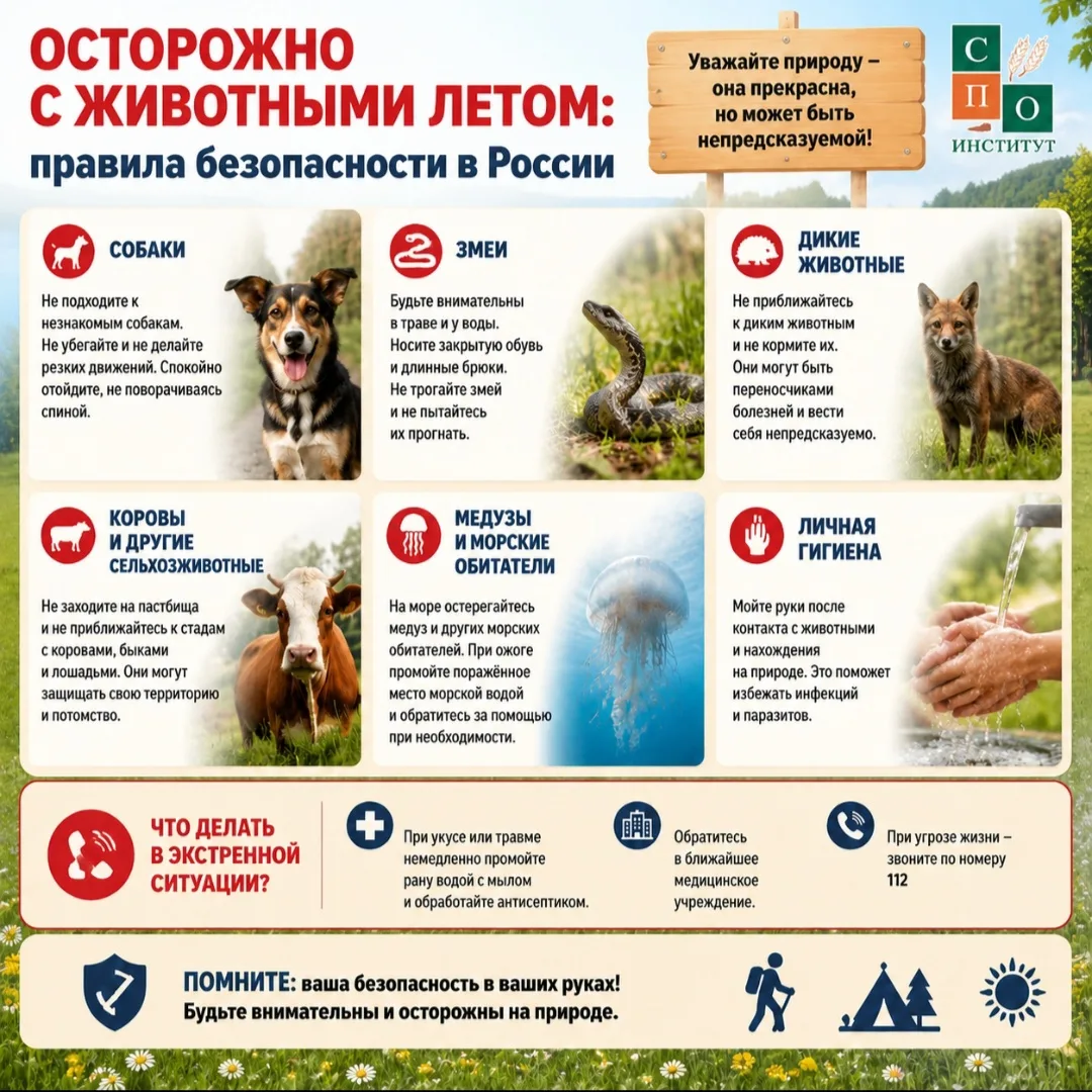 💬Продолжаем серию постов о безопасности в летний период.