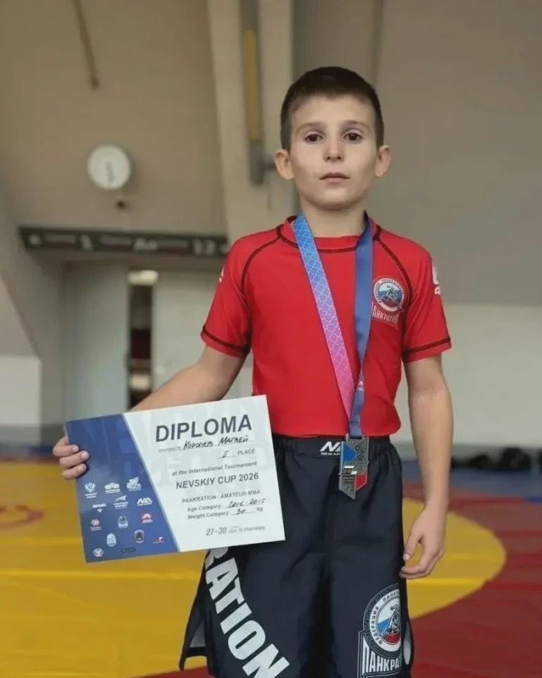 🥈 Копейчанин Матвей Королев — серебряный призёр турнира по панкратиону