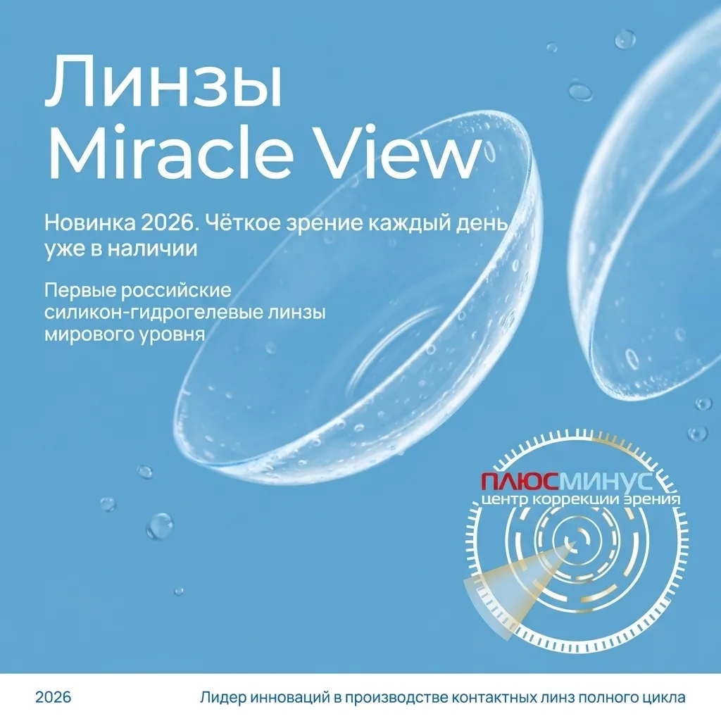 ✨ Miracle View — современные контактные линзы российского производства уже в наличии! �...
