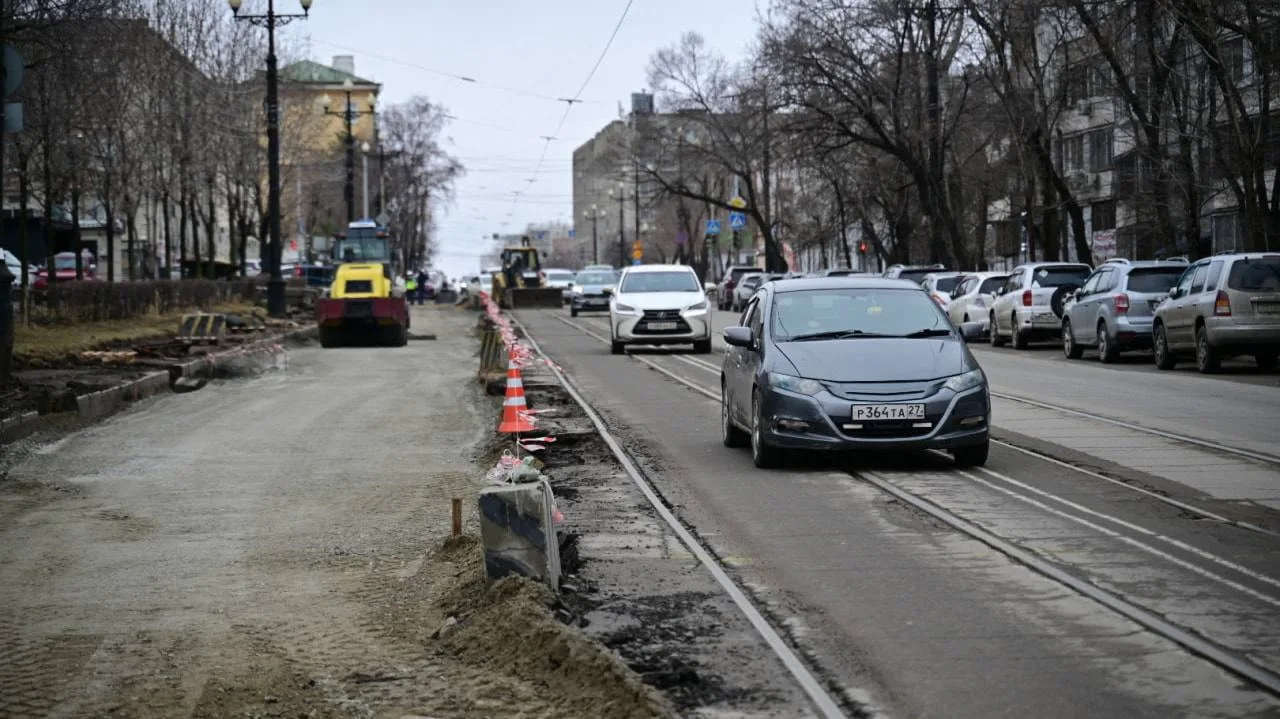 На улице Шеронова до конца августа обновят трамвайные пути  Во время реконструкции полностью уберут 