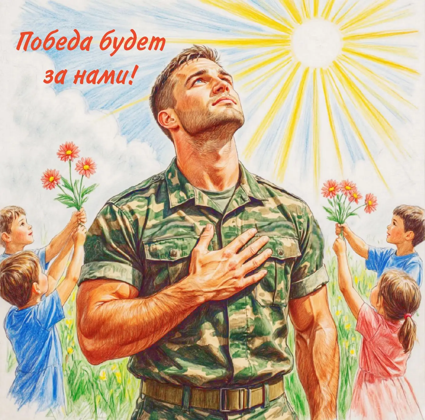 9 Мая. С нами те, кто сейчас в строю