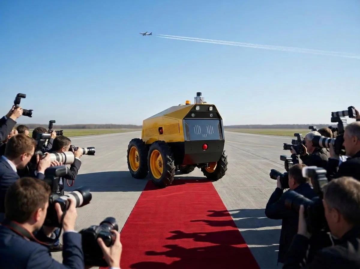✈️ Беспилотники начнут развозить багаж и убирать снег в Пулково
