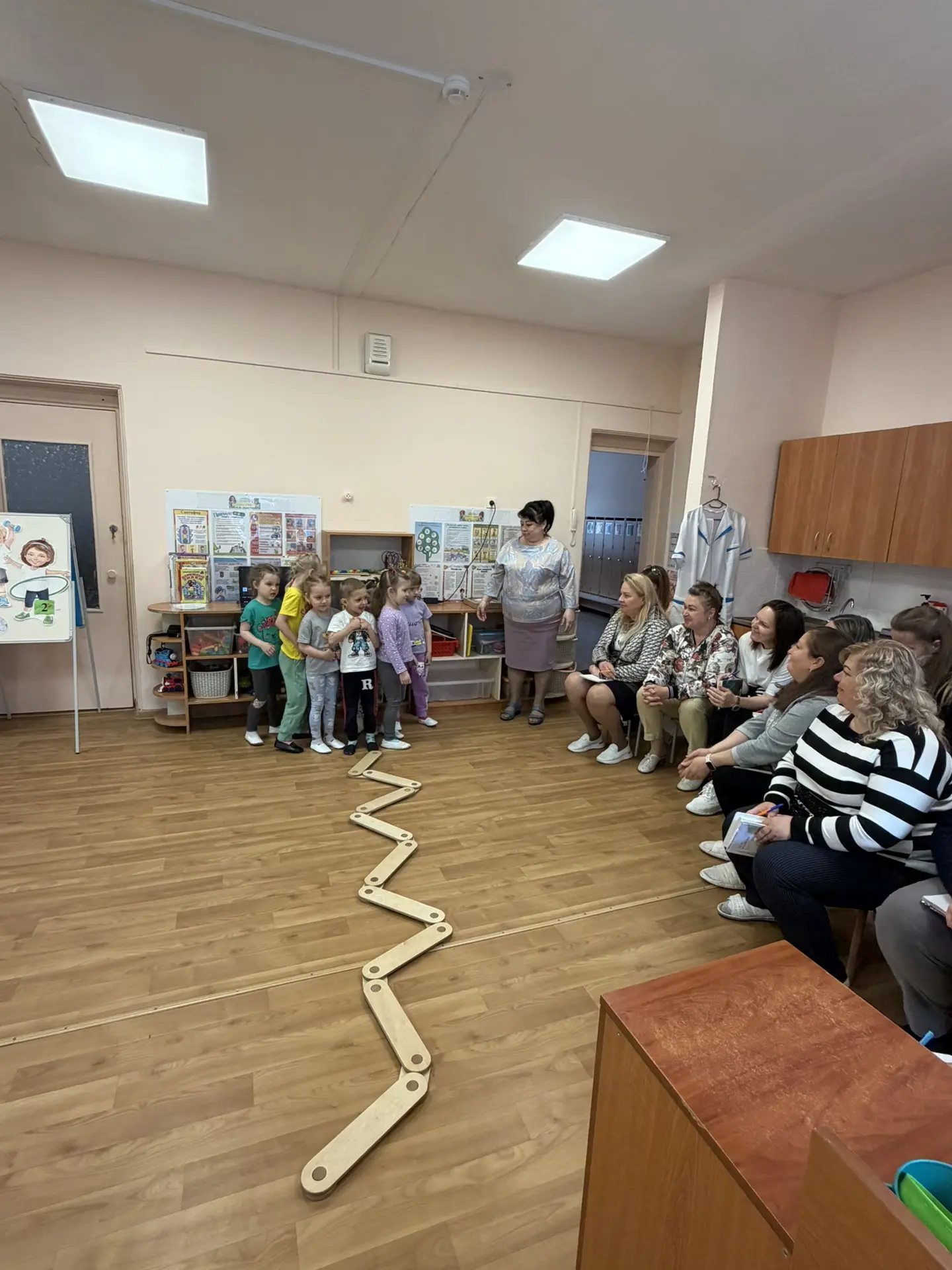 Открытое занятие в группе «Фиалка»
