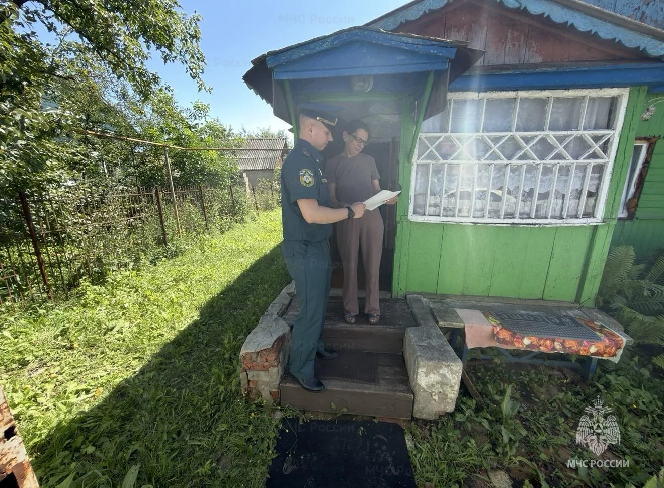 ⚠В Ржаксинском округе продолжаются профилактические рейды в рамках пожароопасного сезона
