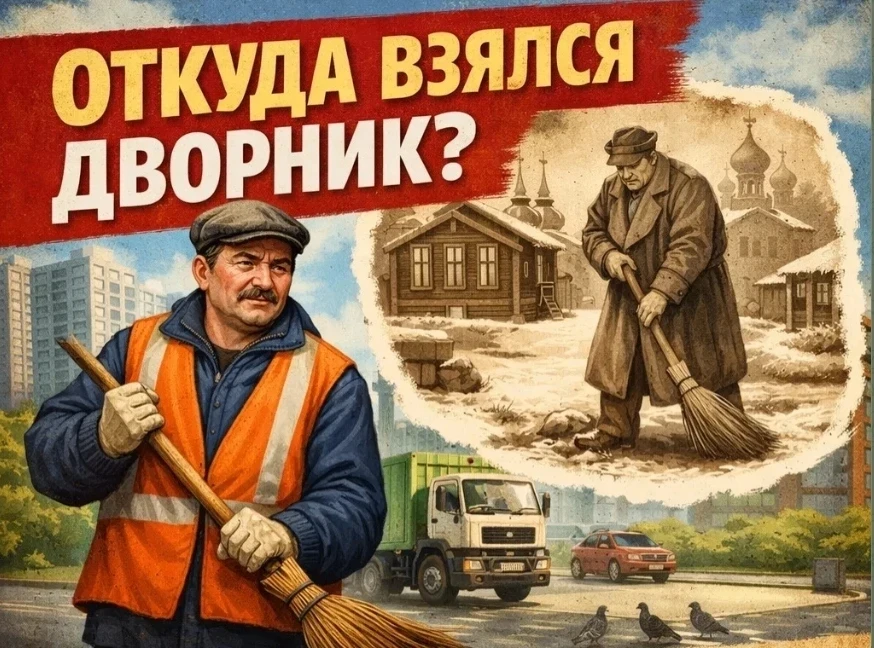 📜 Откуда взялся дворник?