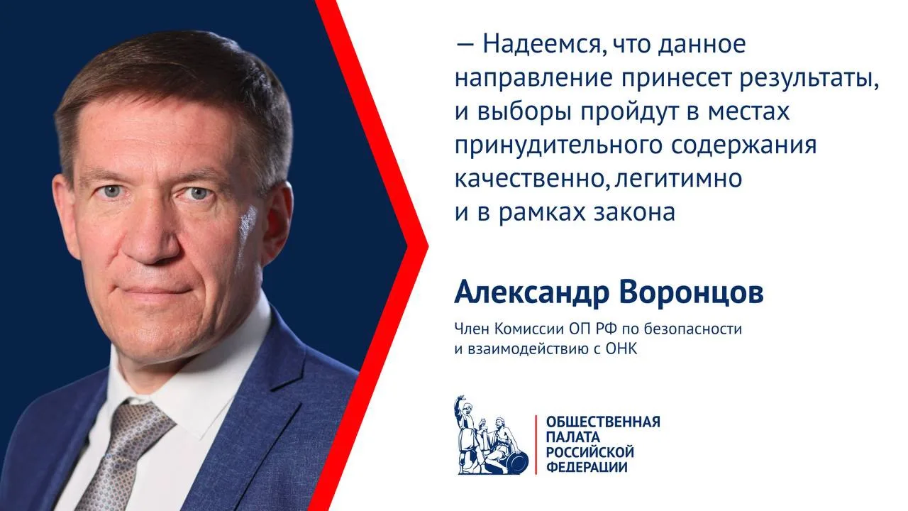 Александр Воронцов — общественное наблюдение за выборами в местах принудительного содержания продолж