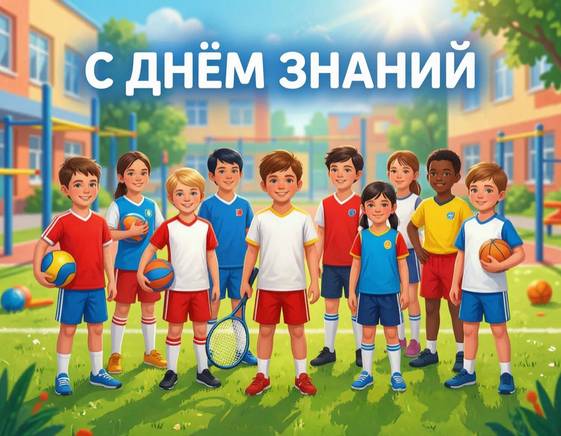 Управление спортивных сооружений поздравляет всех школьников, студентов, педагогов и ро...