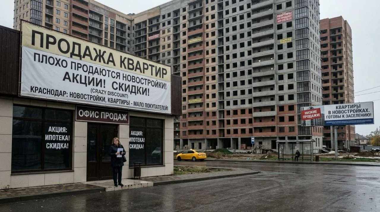 Застройщики Краснодара могут обеднеть на треть по итогам года