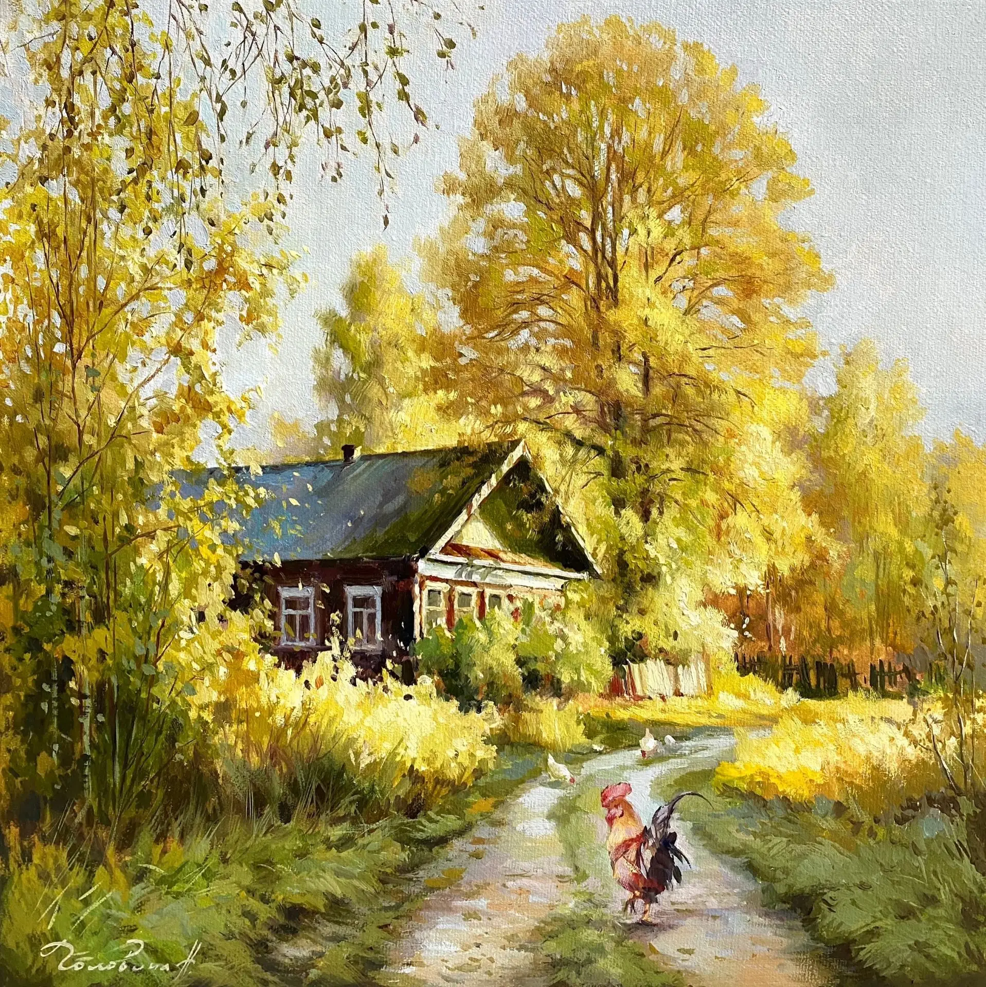Художники - осень и Наталья Головина🍁