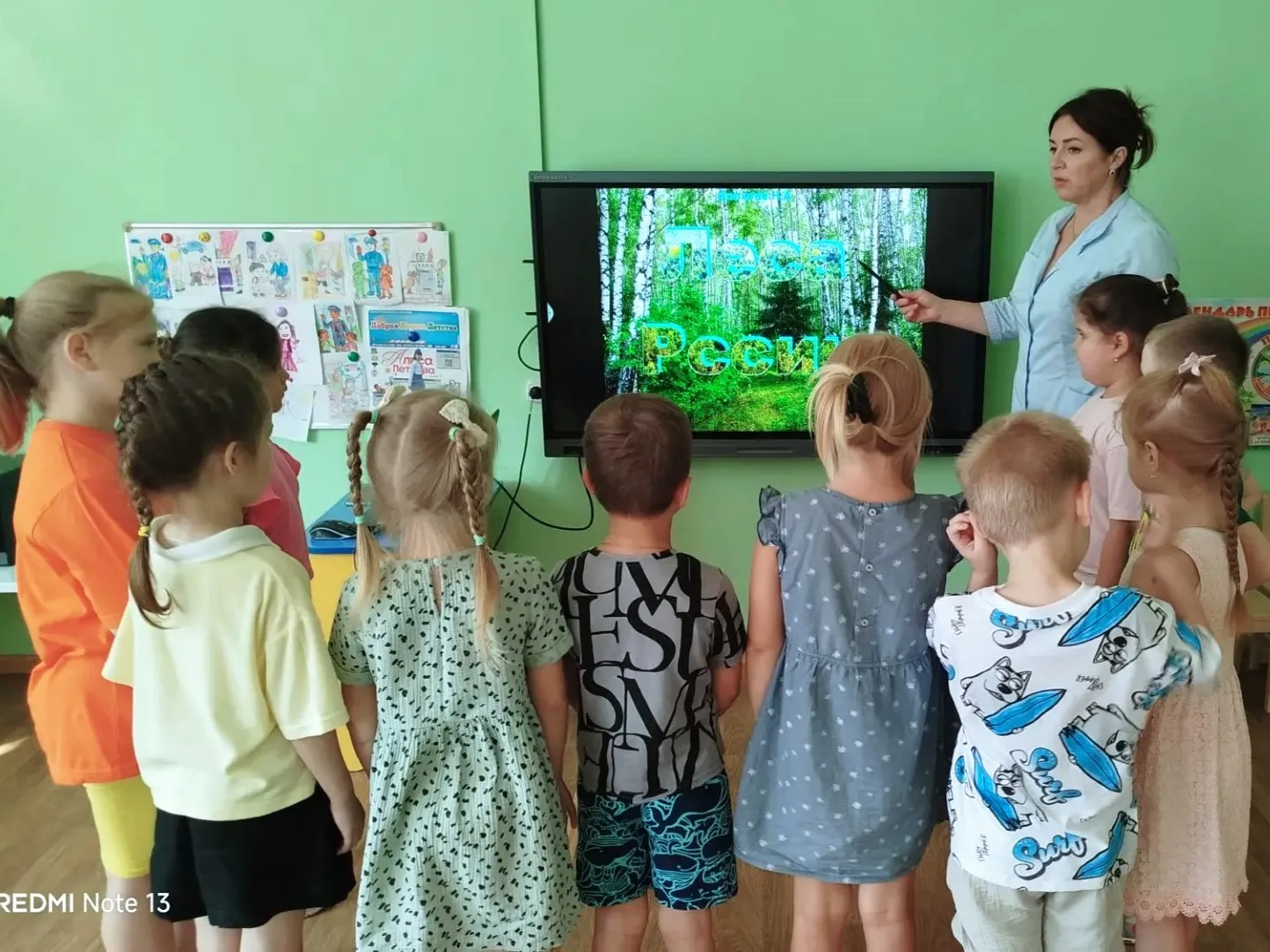 🌳🌲 Наш детский сад превратился в сказочный лес! 🎉