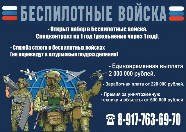 Войска беспилотных систем – элита наших Вооруженных Сил. Служба в них предлагает множество преимущес