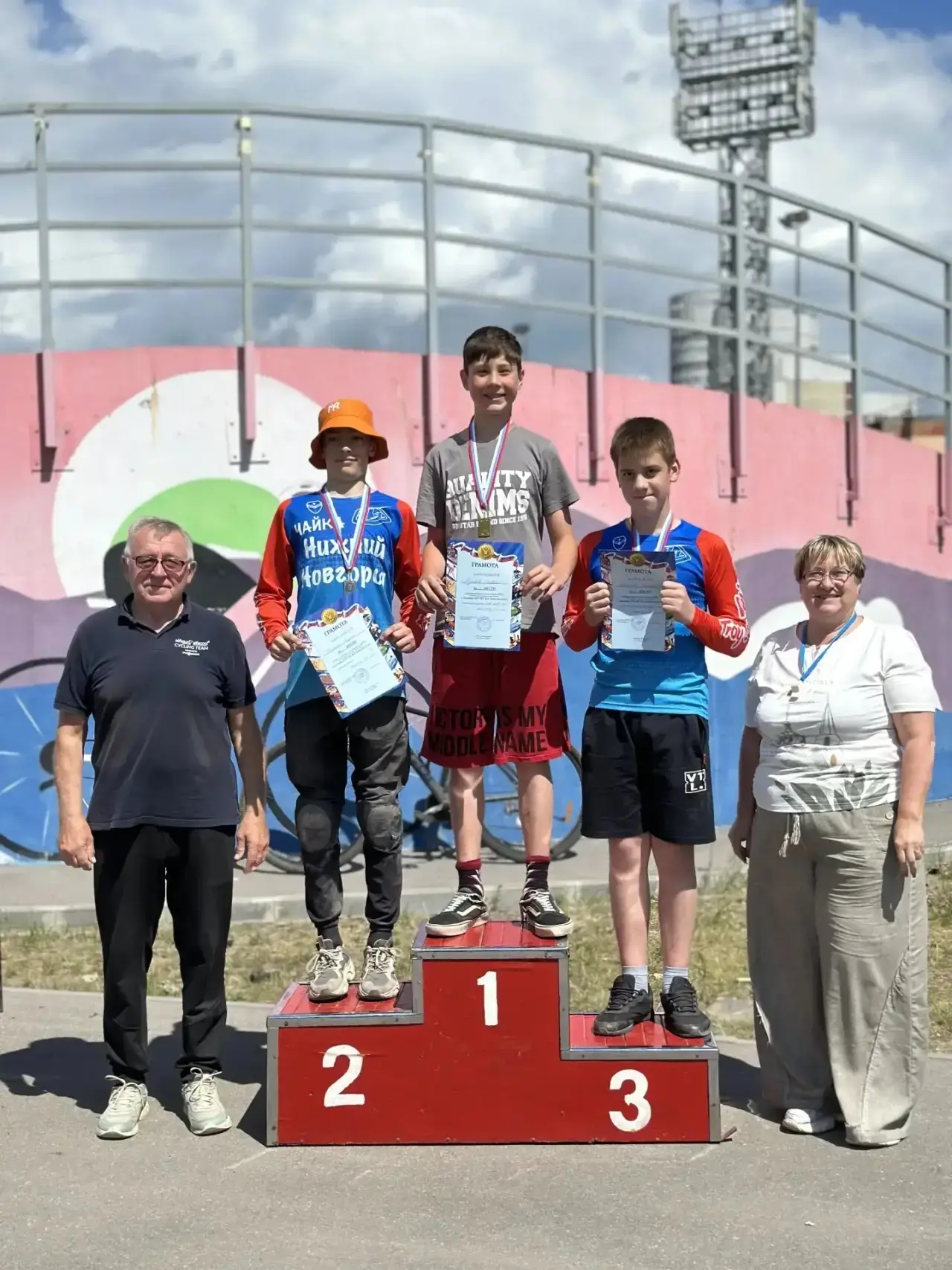 ГОРДИМСЯ НАШИМИ 💥
Филатов Андрей, ученик 7Г класса, занял III место 🥉 в групповой велосипедной гон