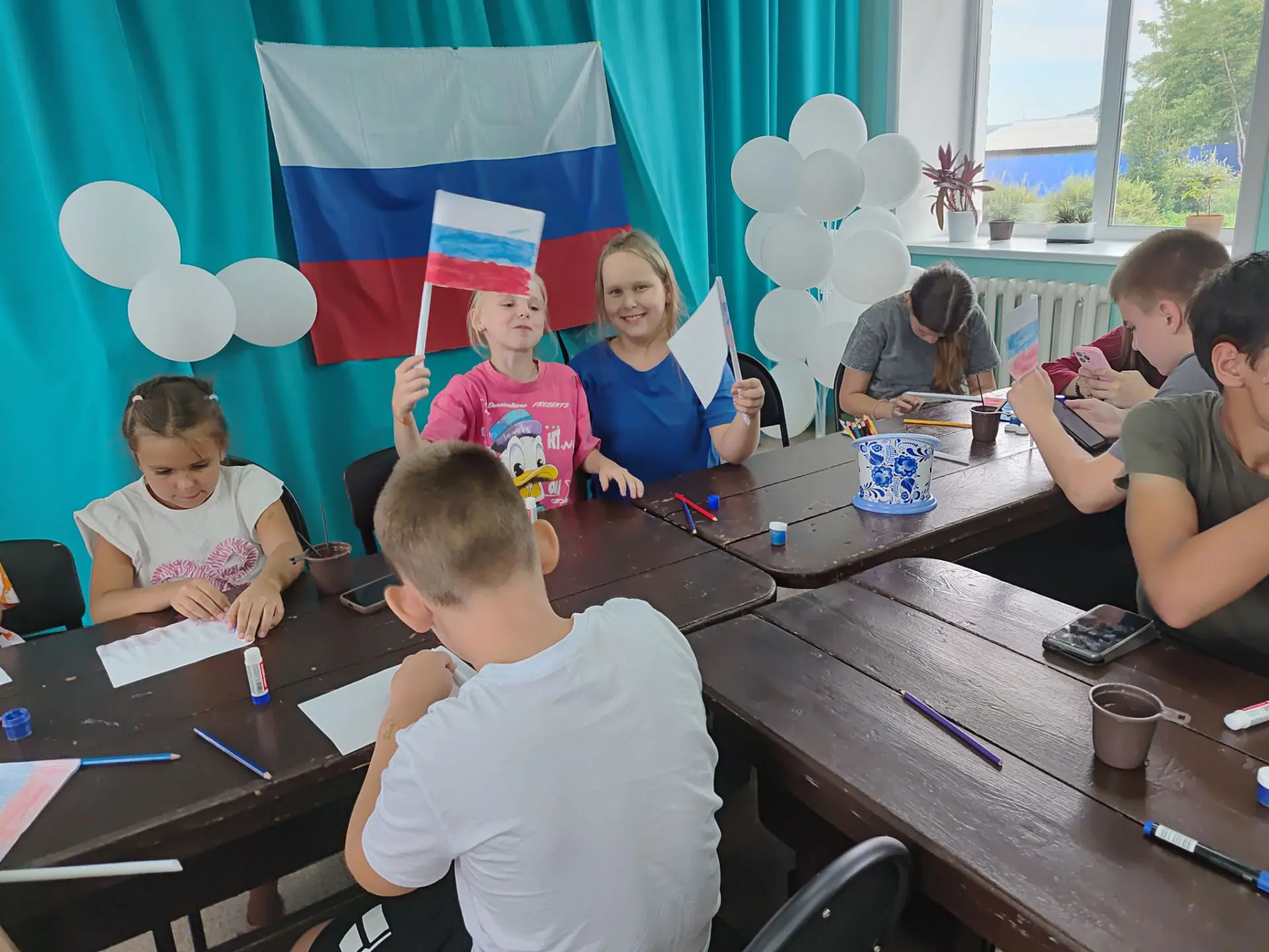 🎉 День флага России отметили ярко и с душой! 🎉