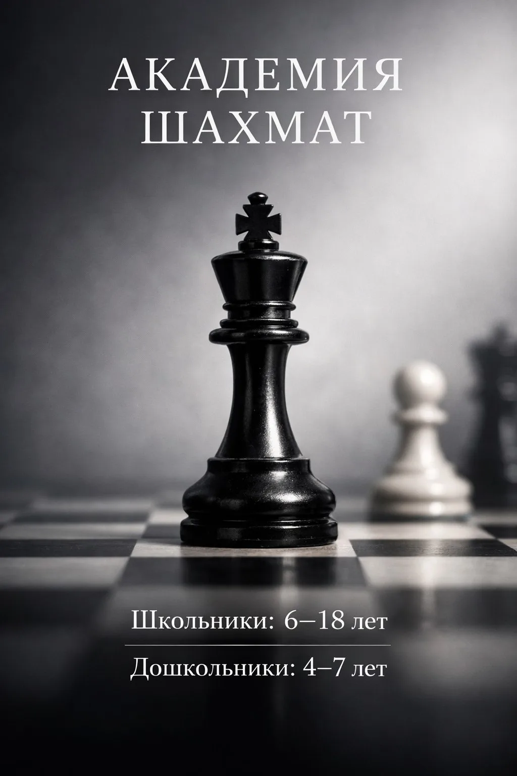 Академия Шахмат ♟️  Школьный спортивный клуб «Сова» и Академия Шахмат открывают набор для школьников
