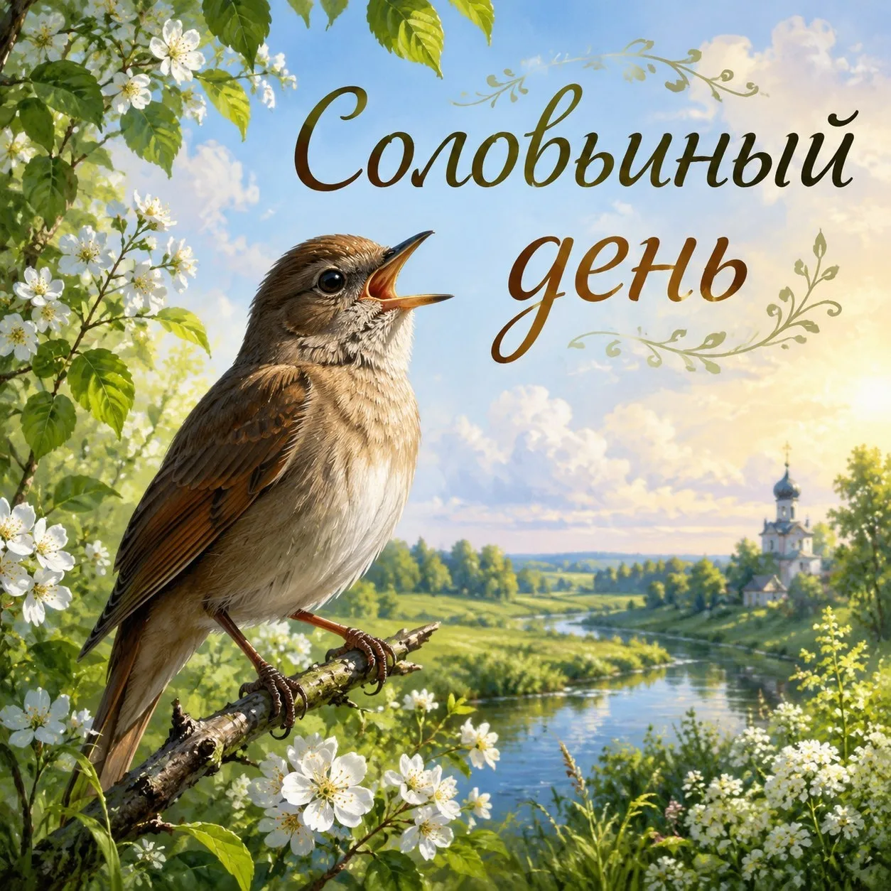 🎶🌿 15 мая — Соловьиный день  Сегодня отмечается красивый народный праздник — Соловьиный день 😊 Его н