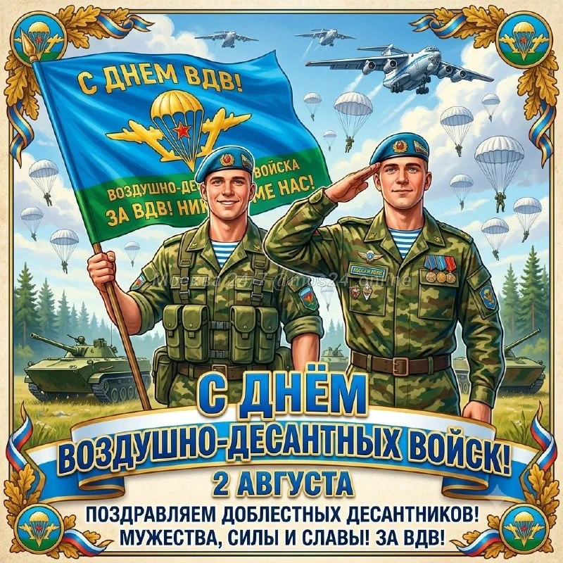 🪂С праздником, десантники!
