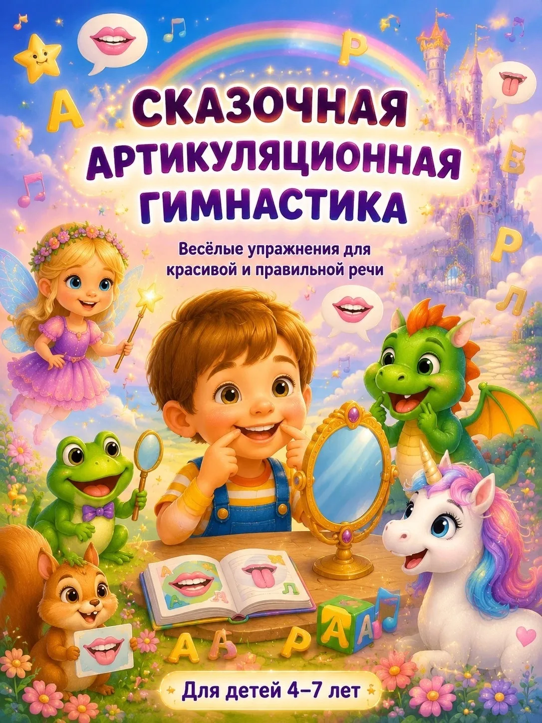 🌟 Артикуляционная гимнастика: играем и развиваем речь! 🌟
