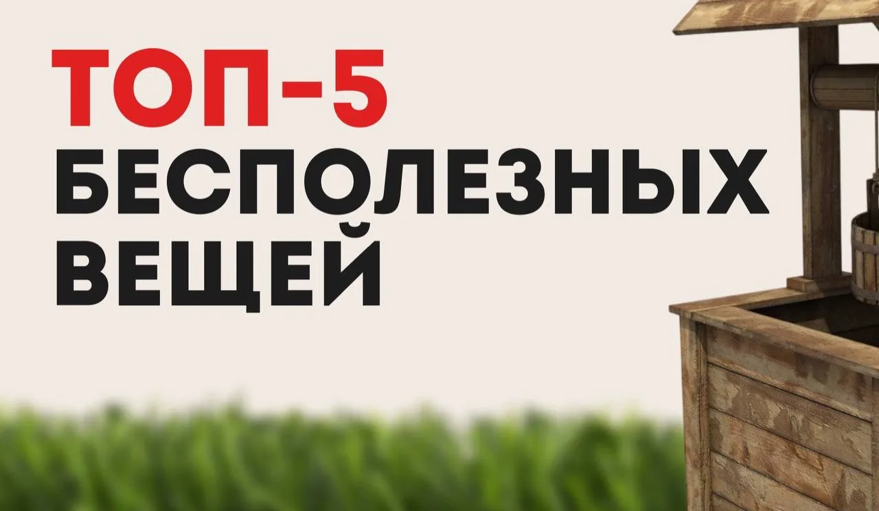 5 самых бесполезных вещей в загородном доме 🤷‍♂️

Вот наш личный список 👇

1️⃣ Огромный участок:
2